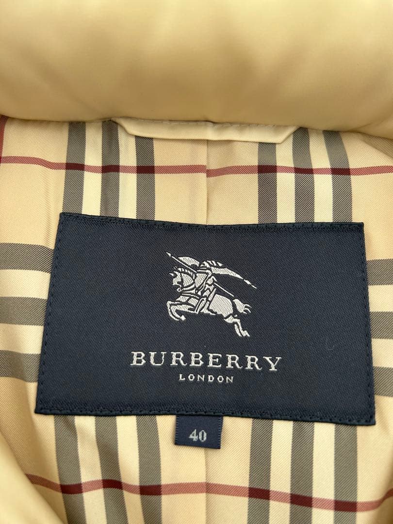 あいいろ様 BURBERRY LONDONフード付き ダウンコート