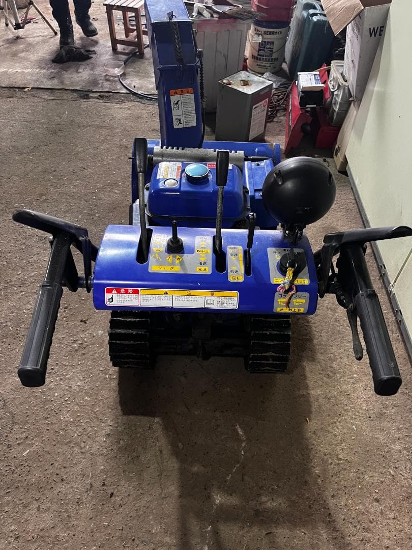 ヤマハ除雪機 　YT660 ガソリンエンジン　バッテリー新品　★新潟県発