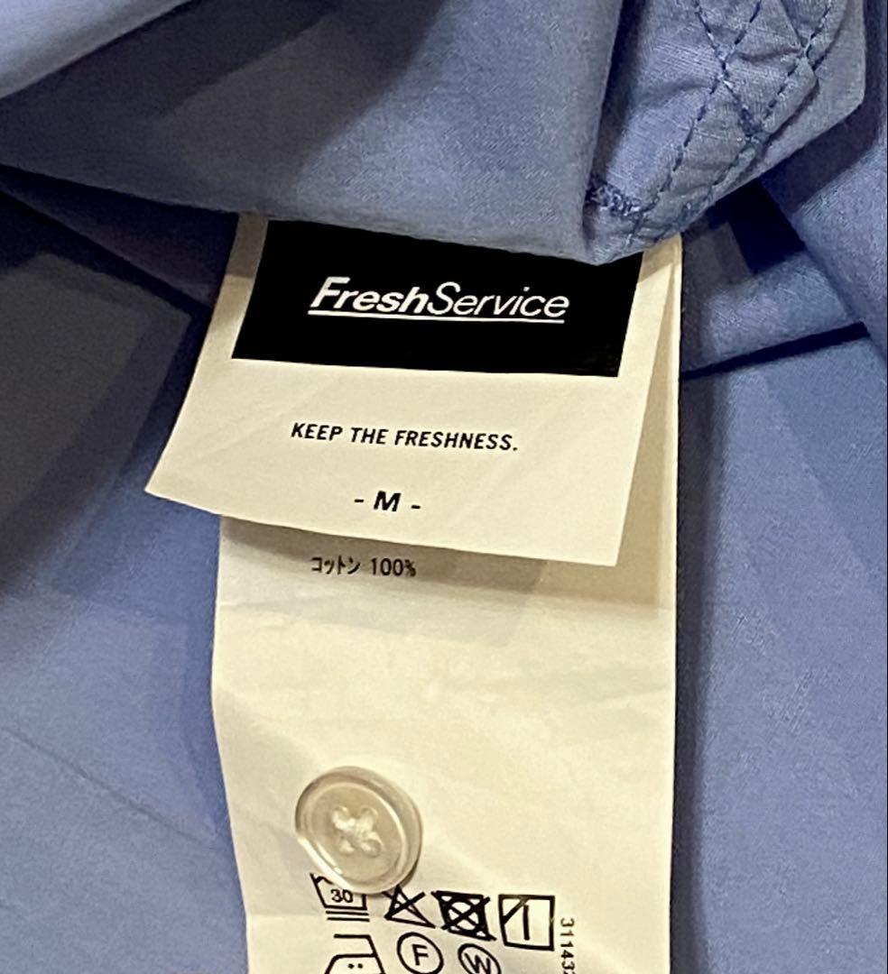 【未使用】FreshService フレッシュサービス シャツ ライトブルーM