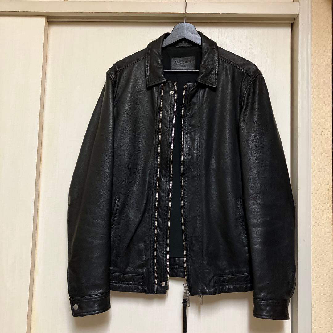 ALL SAINTS フロントダブルジップライダース