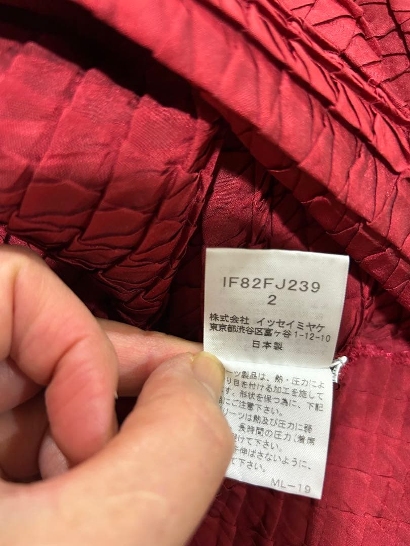 ⭐️イッセイミヤケFETEボルドートップス極美品⭐️