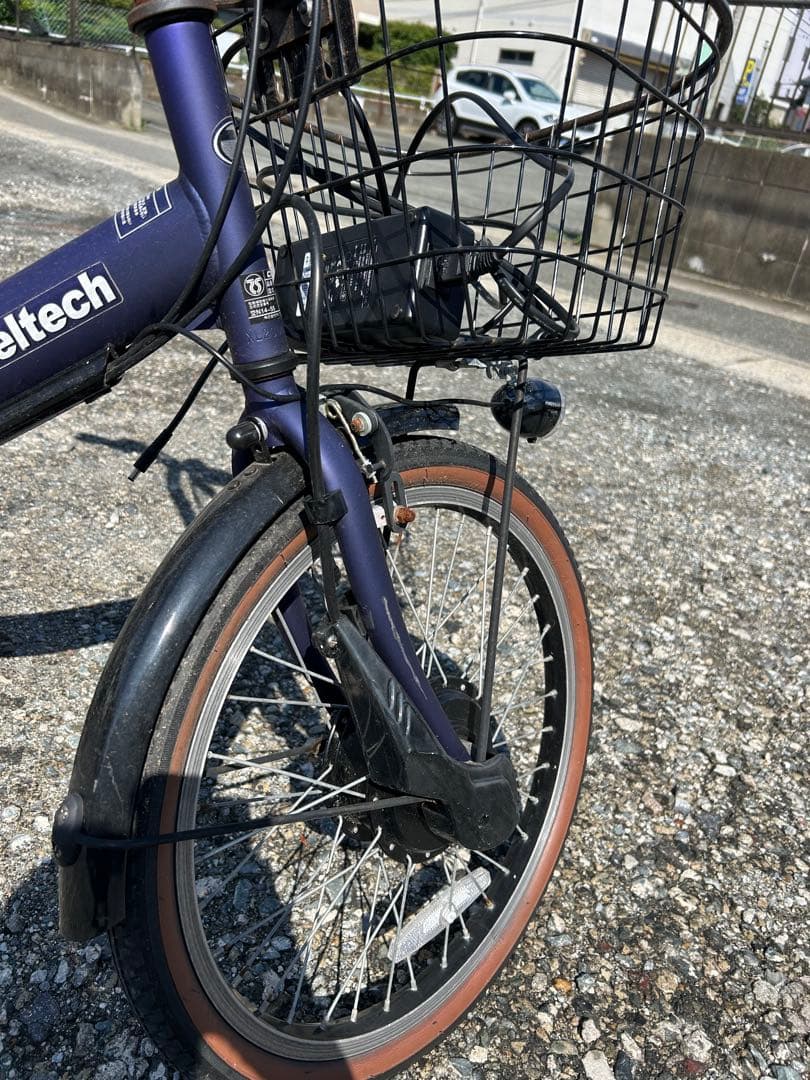 福岡市引取り限定PELTECH ペルテック 電動アシスト自転車 TDN-206
