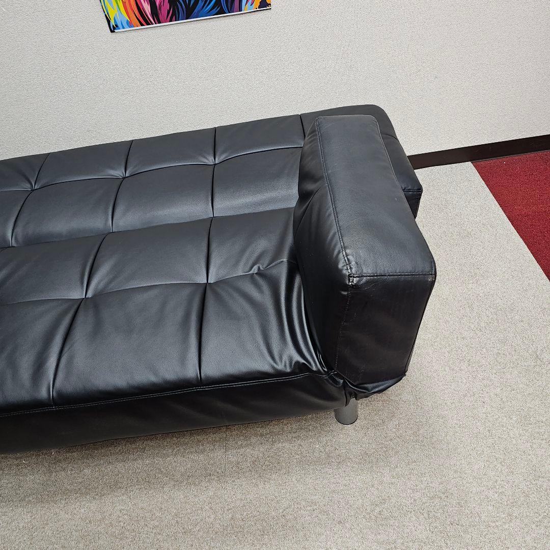ソファベッド/ブラック/東京23区内送料無料