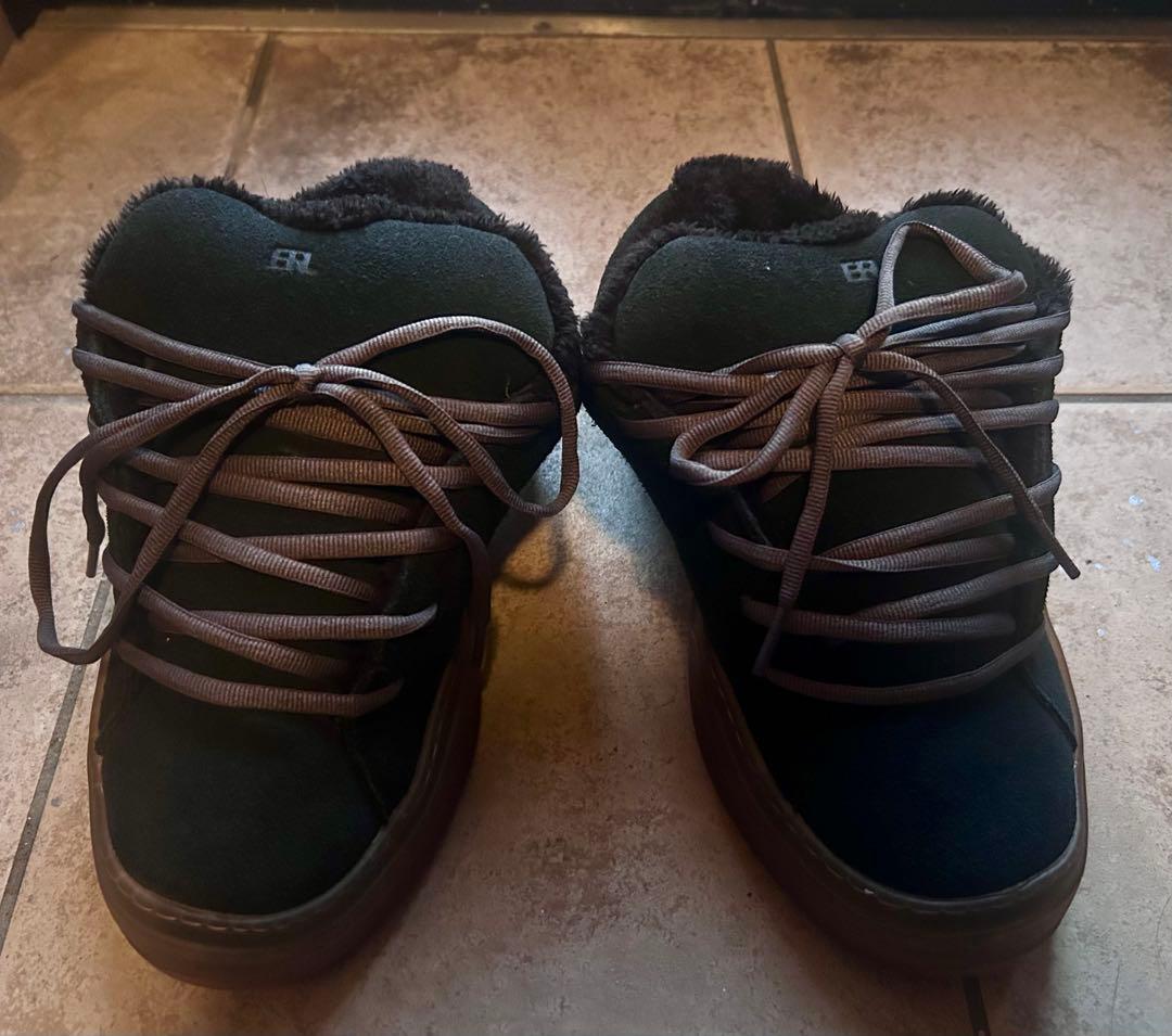 ERL イーアールエル SUEDE VAMP SKATE SNEAKER