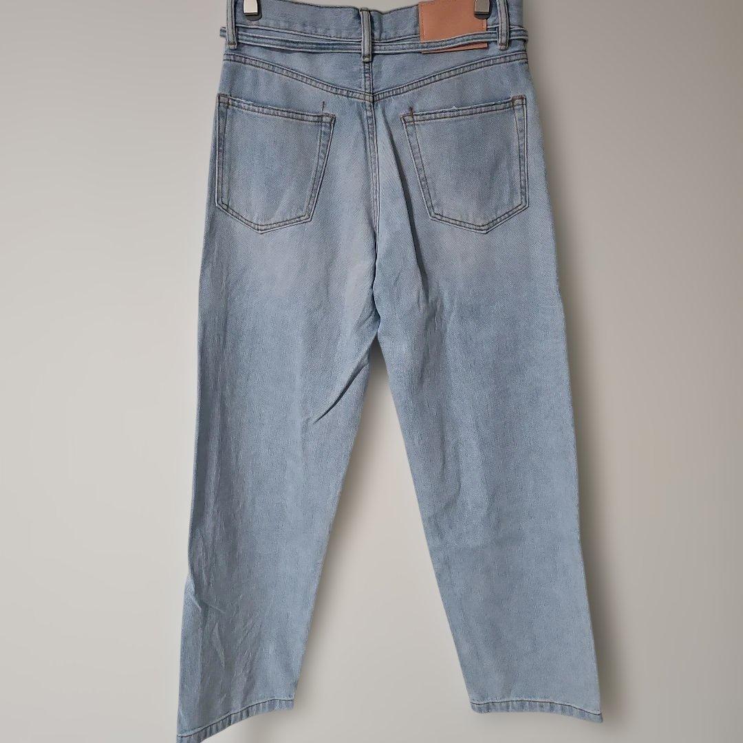 Acne Studios 1991 TOJ ルーズフィットデニム ベルト付き