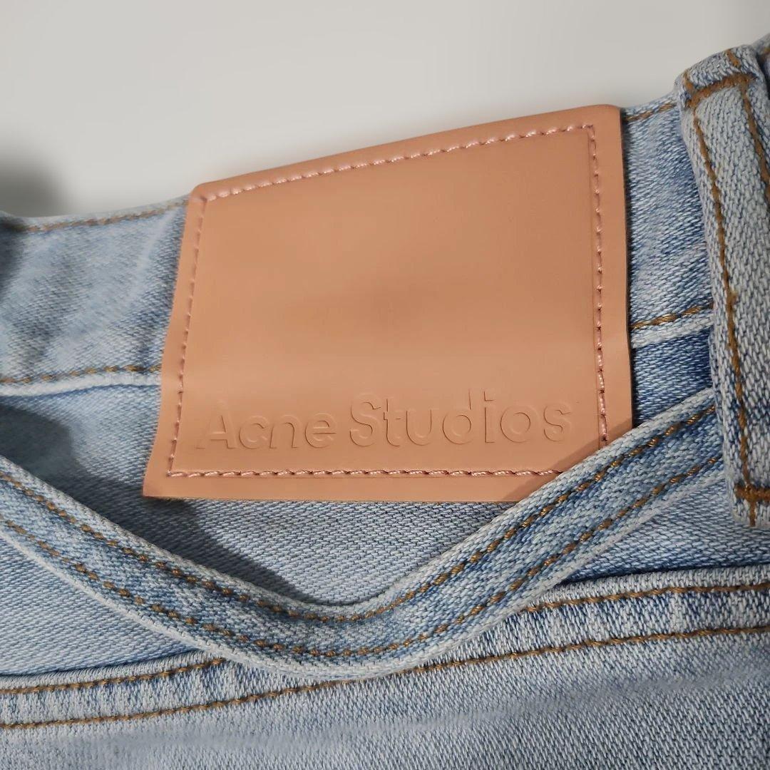 Acne Studios 1991 TOJ ルーズフィットデニム ベルト付き