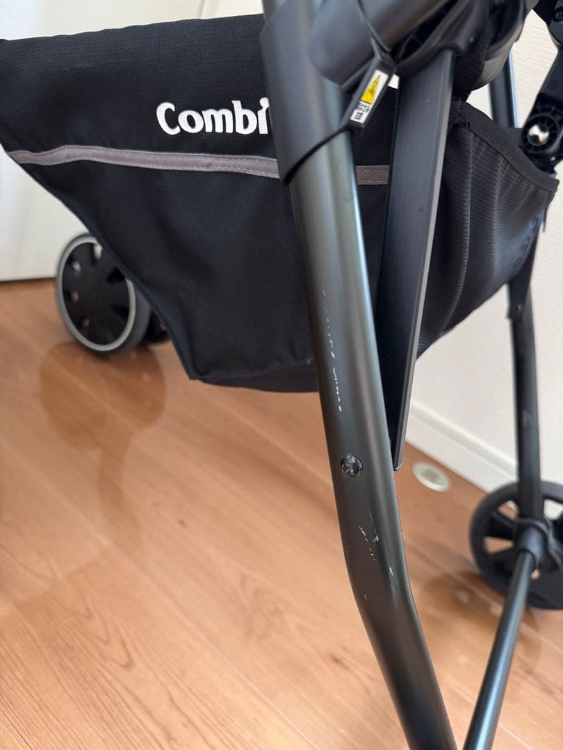【使用少なめ】 Combi Ａ型ベビーカー イエロー