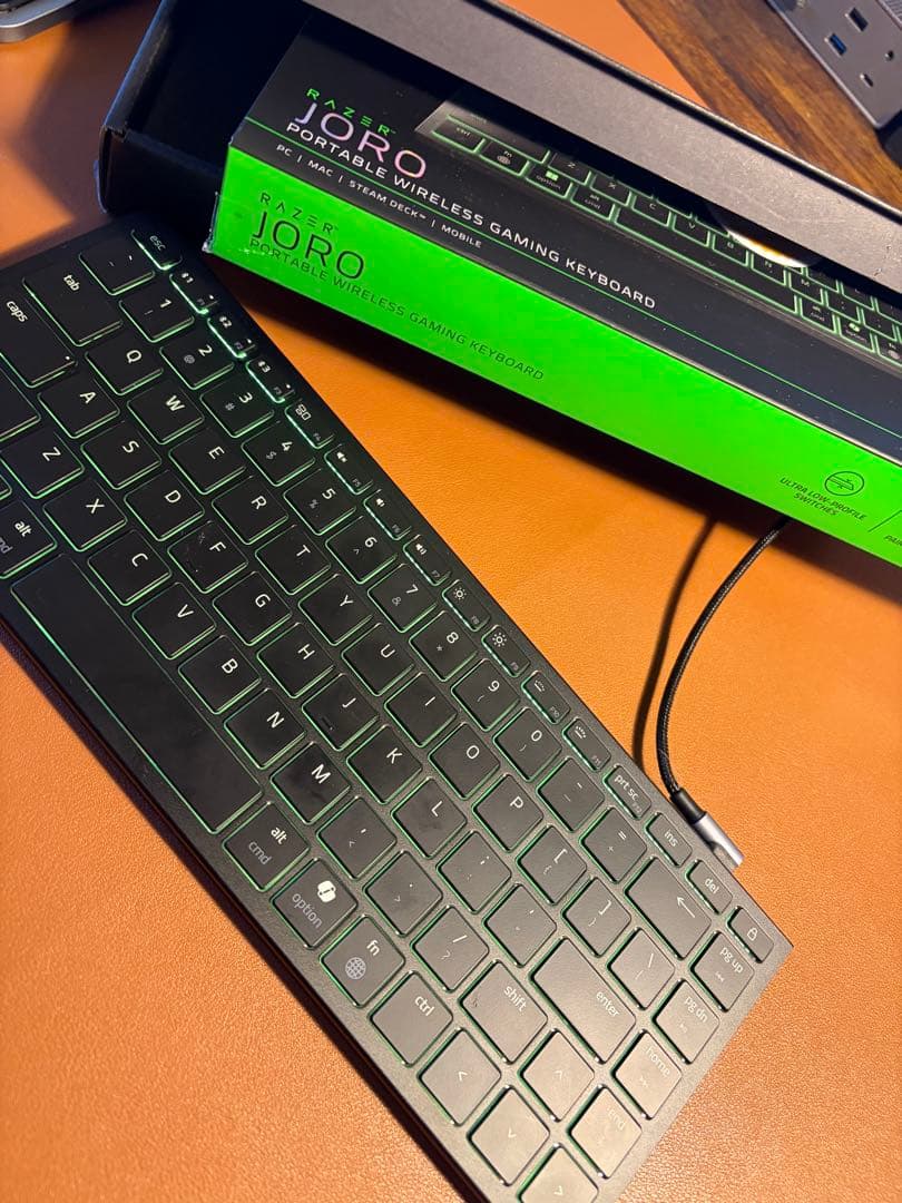 Razer Joro ポータブルワイヤレスゲーミングキーボード