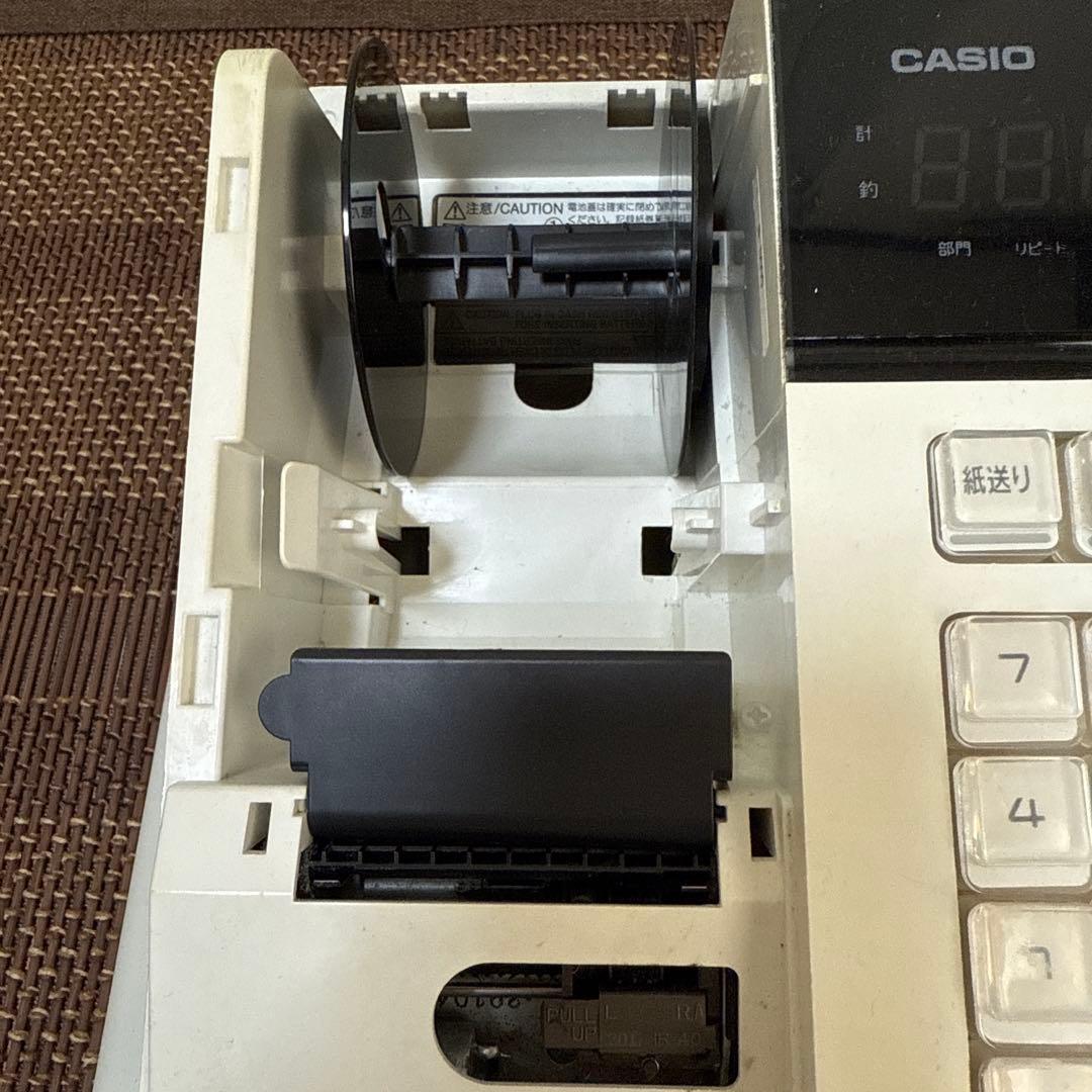 CASIO 電子レジスター110ER取扱説明書付き