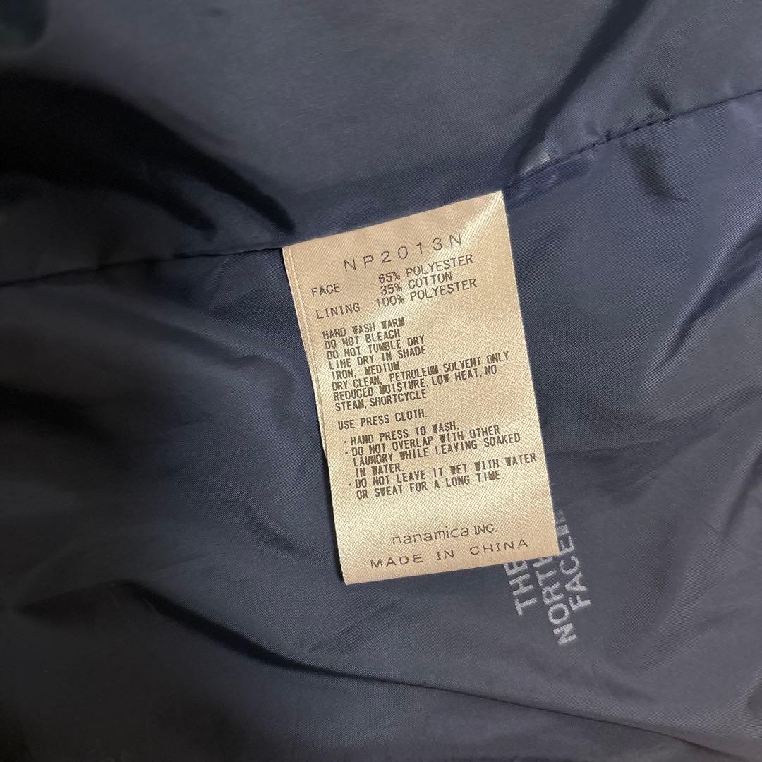THE NORTH FACE ノースフェイス ステンカラーコート ネイビー　M