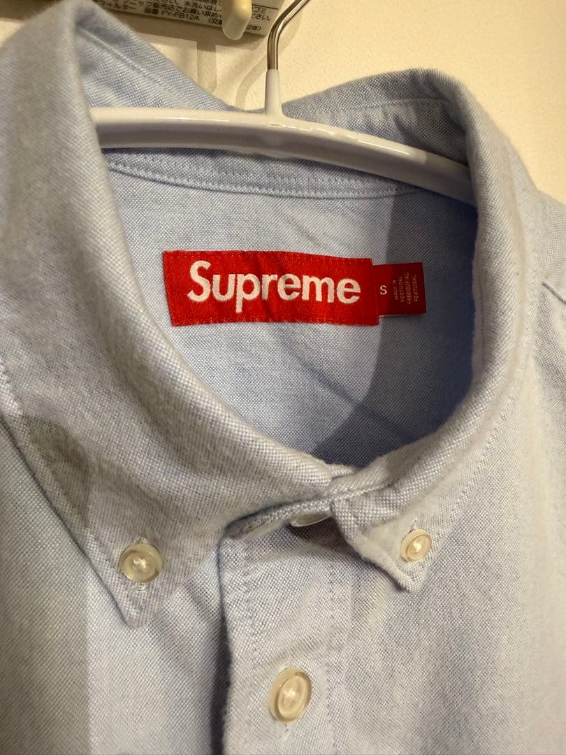 トップス supreme Loose Fit Flannel Oxford Shirt S