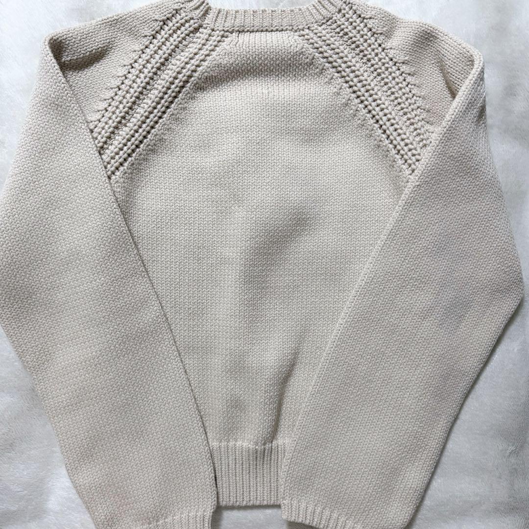 トップス andmary Casey knit tops beige