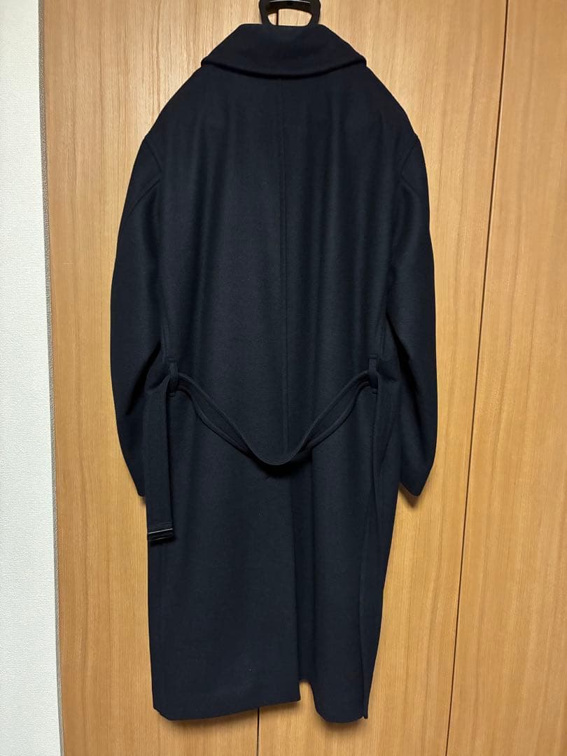 【よっこ】COMOLI 23AW ウールカシミヤミリタリーコート サイズ2