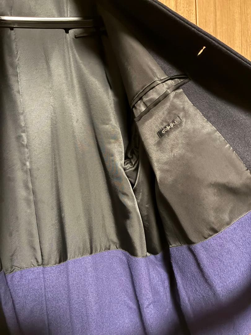 【よっこ】COMOLI 23AW ウールカシミヤミリタリーコート サイズ2