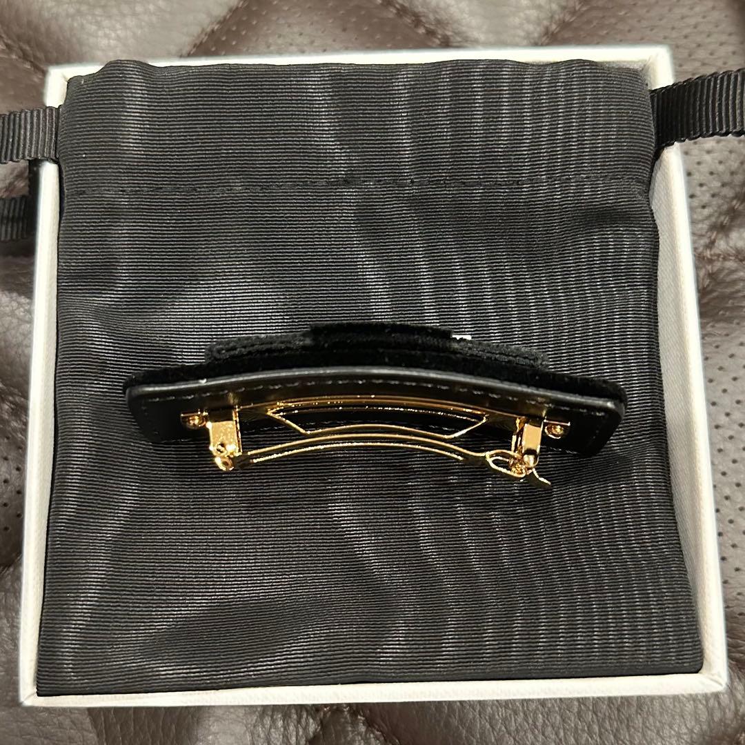 CELINE ルソワール リボン ヘアクリップ　バレッタ