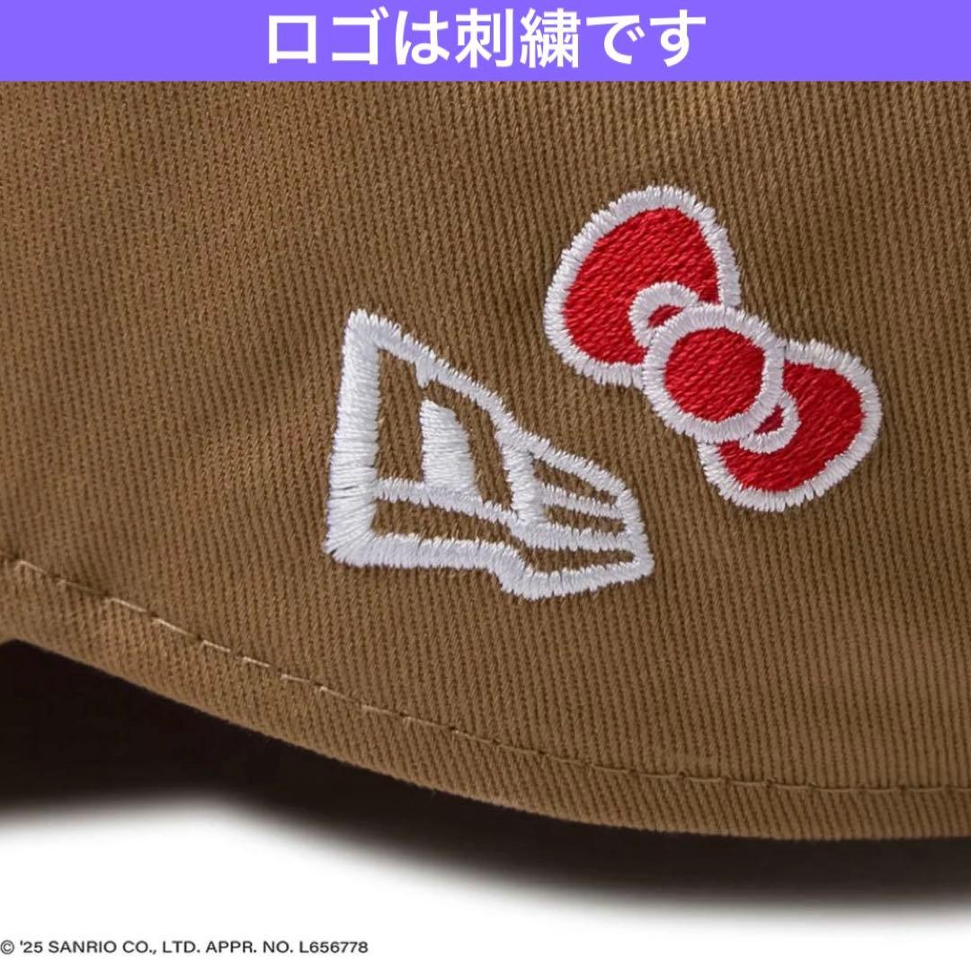 【紙タグ付き★未着用品】NEW ERAニューエラ×ハローキティ限定コラボキャップ