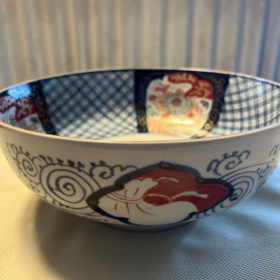 骨董品 和食大皿鉢ボウル 鎌倉骨董品店で購入