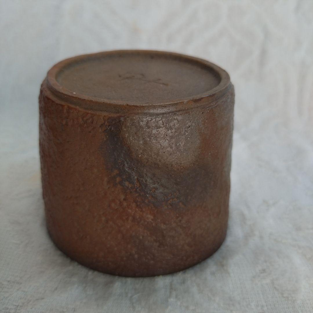 備前焼　平川正二作　酒器(フリーカップ) 2個