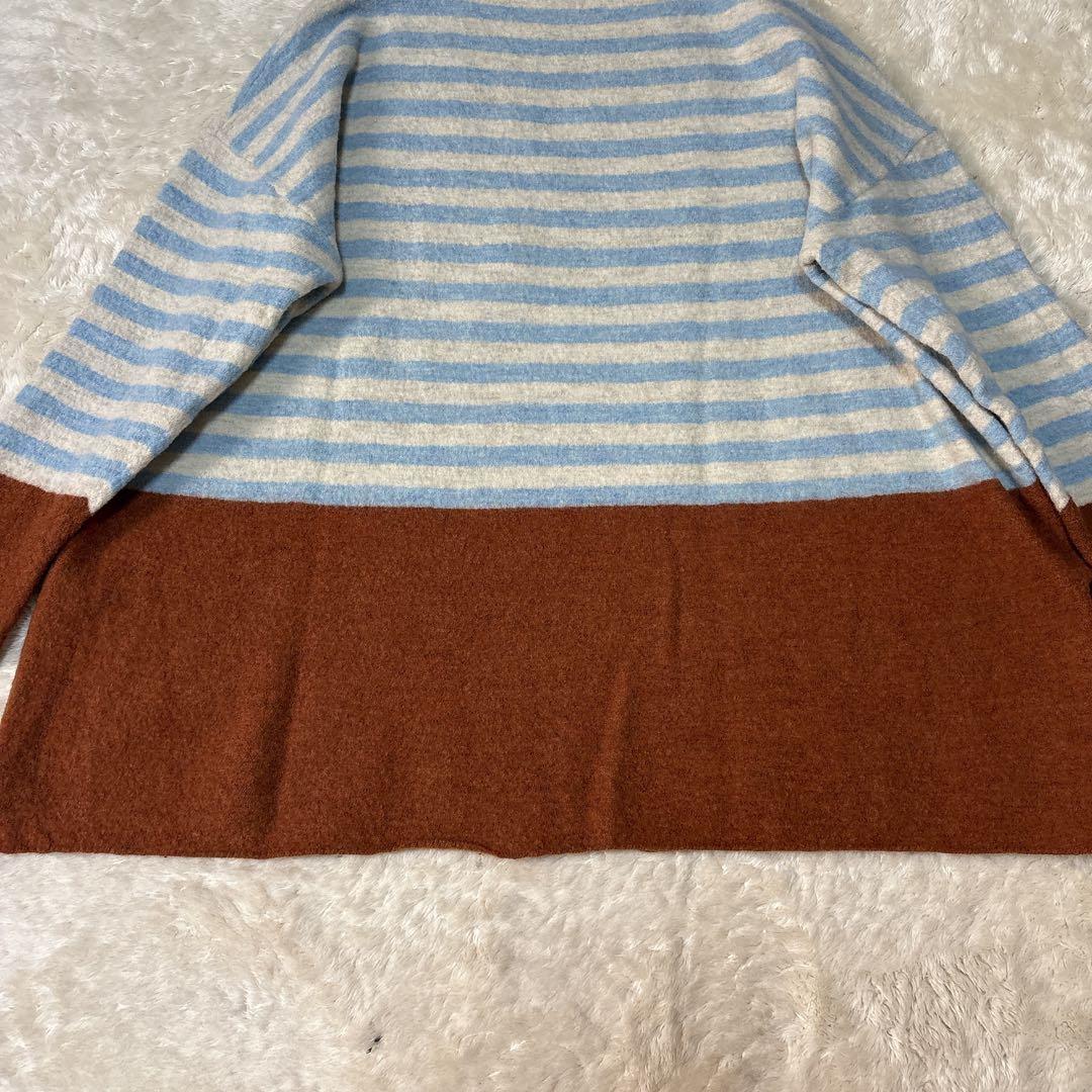 美品✨45rpm 縮絨ニットのビッグチュニック 定価42900円