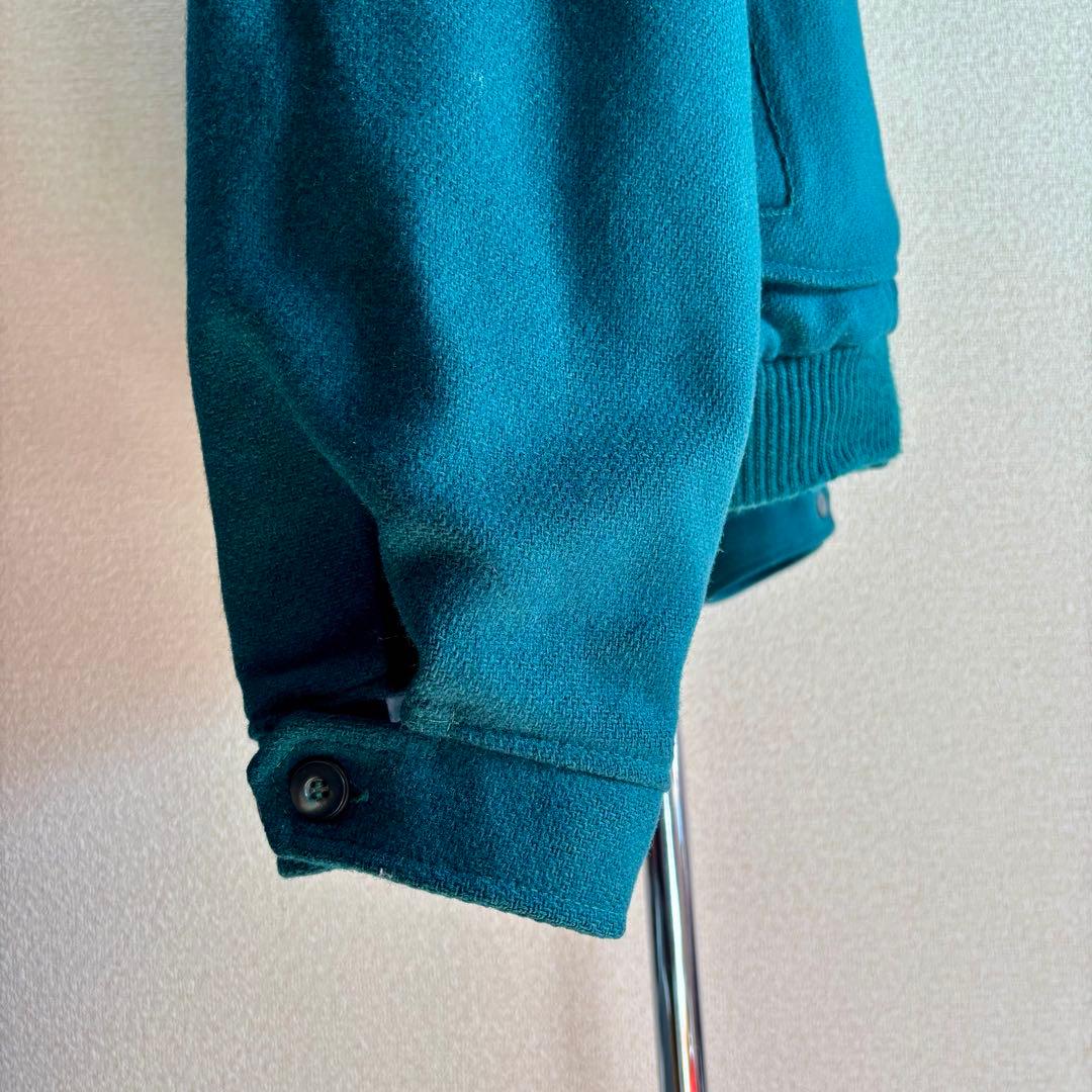 70s希少カラー ペンドルトン ウールジャケット XL グリーン系 シンサレート