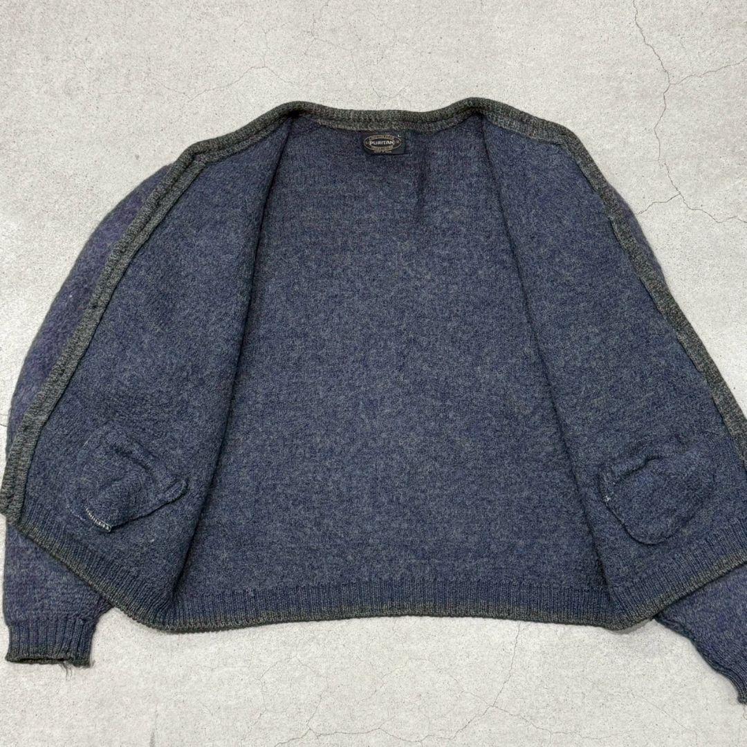 60s USA製　PURITAN モヘアカーディガン