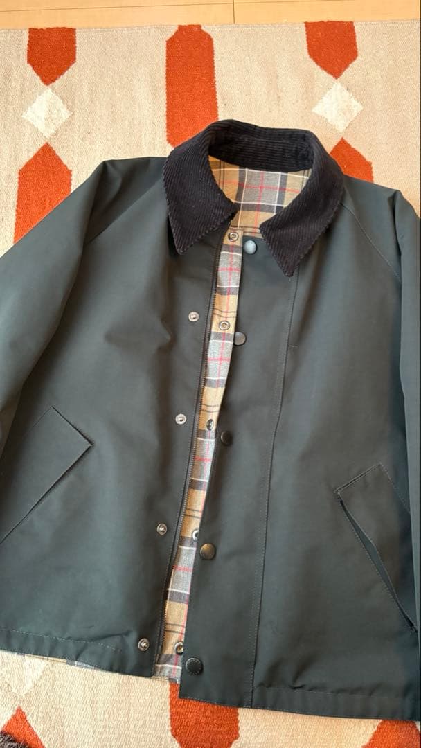 最終価格　Barbour バブアー　別注　リバーシブルブルゾン　size38