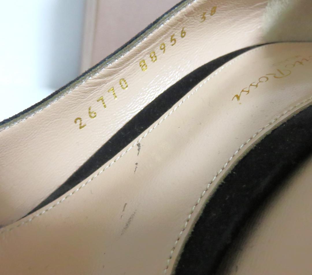Gianvito Rossi GIANVITO 70 ブラック スエード 38
