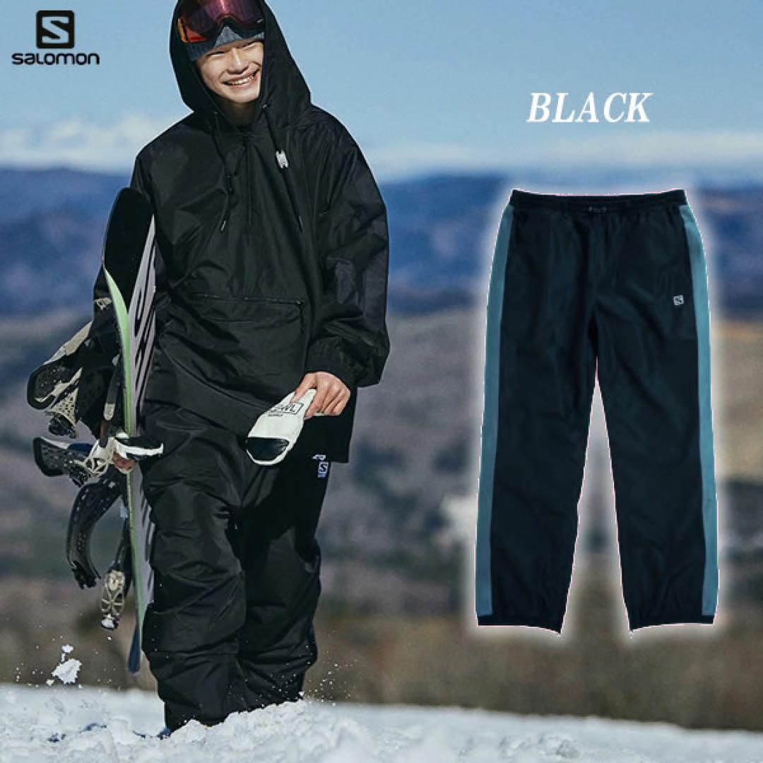 Salomon(サロモン) スノボードウェア　上下　黒