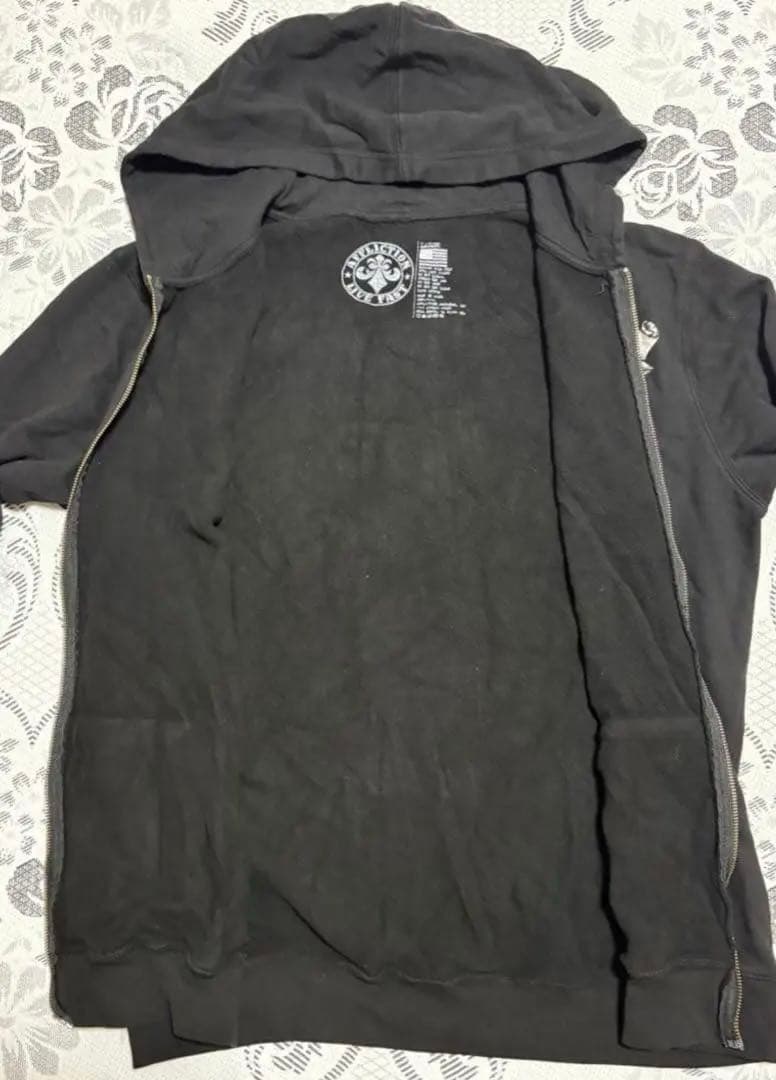 Affliction アフリクション　ジップアップパーカー　プルオーバー　Ｌ