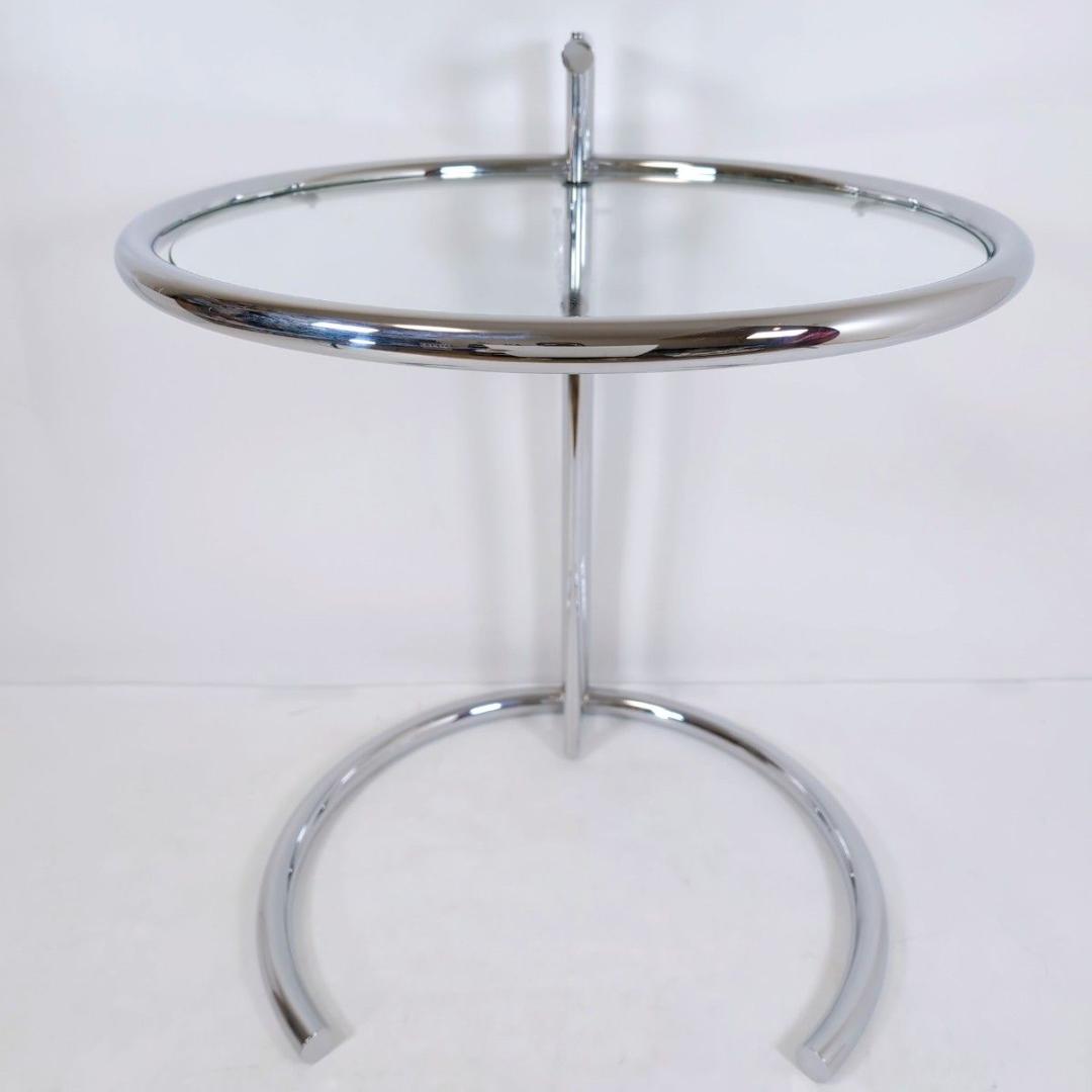 Eileen Gray アイリーングレイ リプロダクト サイドガラステーブル