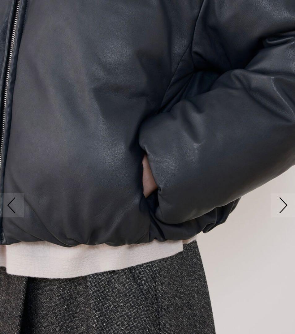 GALERIE VIE シープダウン オーバルブルゾン ダウンジャケット