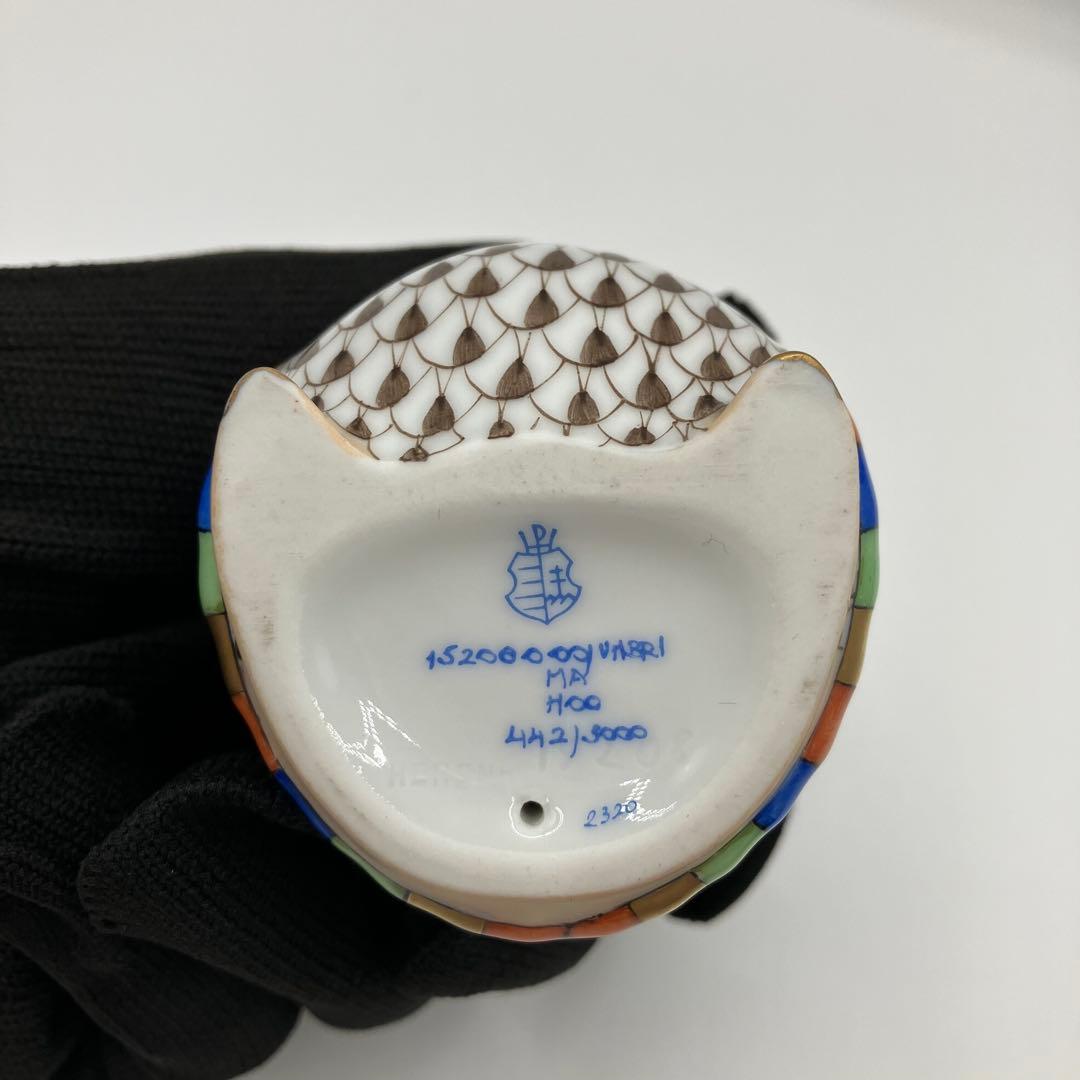 じゅん✨ヘレンド マヤのふくろう 442/3000 箱付 限定 置物 陶器