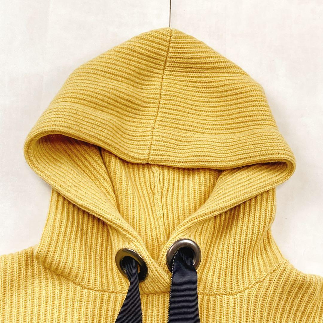 美品 ブルネロクチネリ モニーレ カシミヤ シルク パーカー クロップド リボン