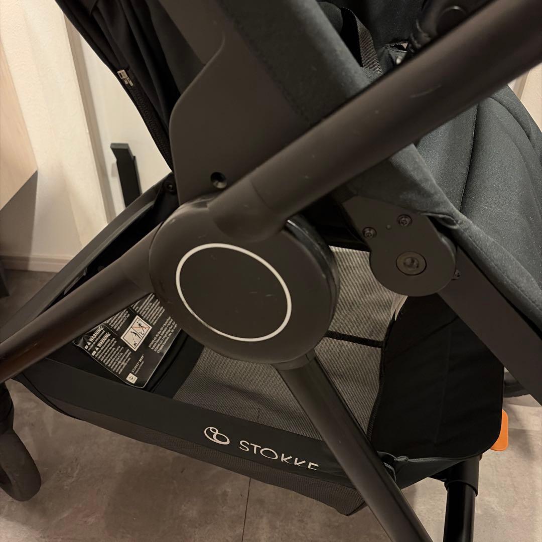 STOKKE ベビーカー ブラック