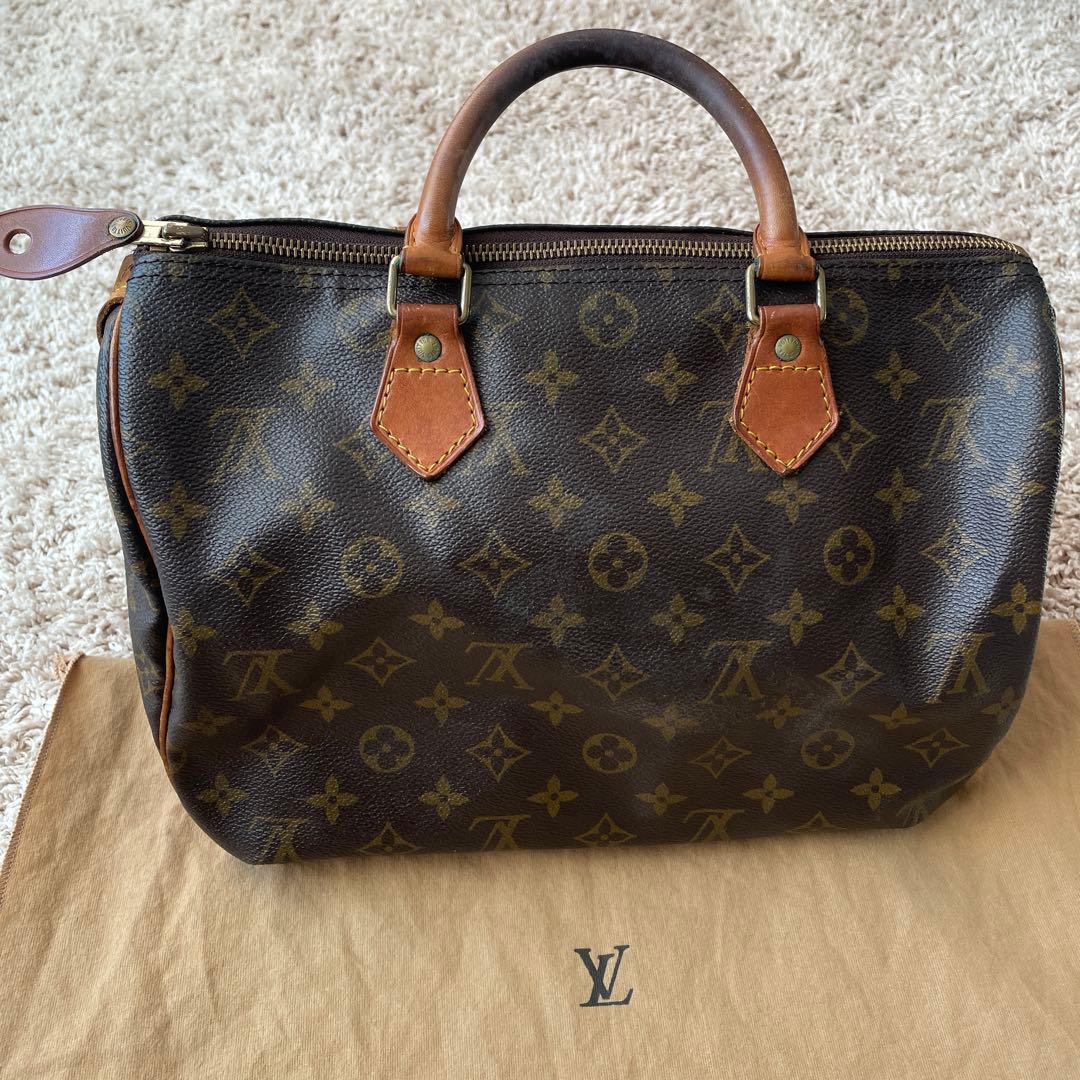 LOUIS VUITTON　モノグラム　ボストンバッグ　スピーディ35