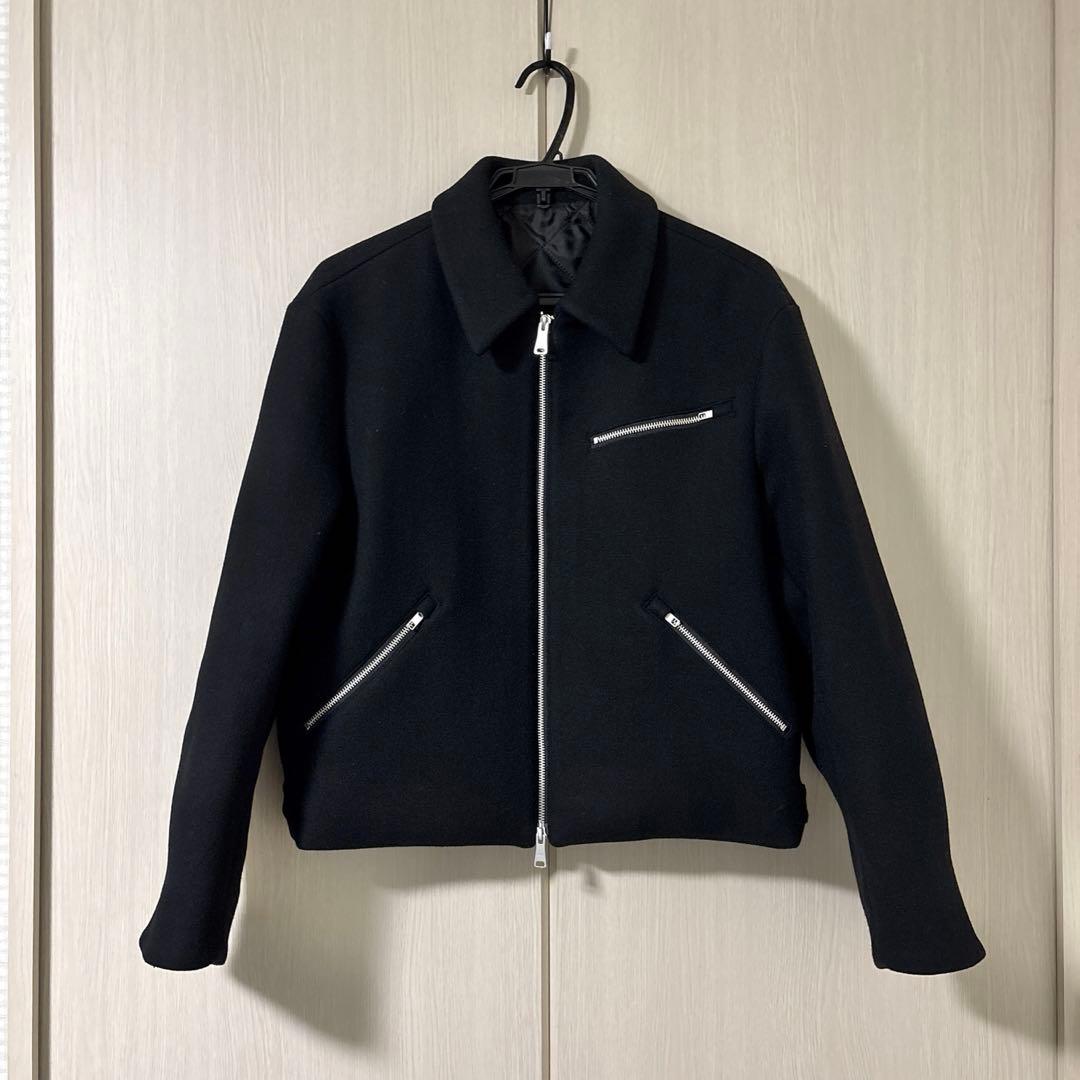 COOR ジップブルゾン ダブルジップ ウール 25aw