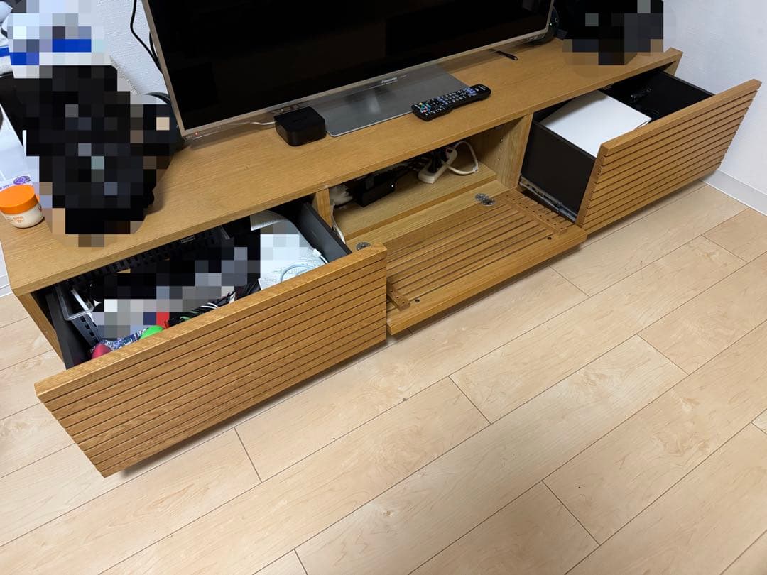 高級感　天然木　テレビ台　テレビボード