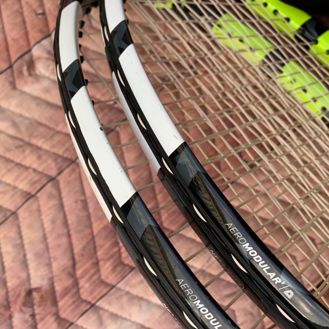 t*1様 Babolat Pure aero 2本セット　バボラ　アエロ　100