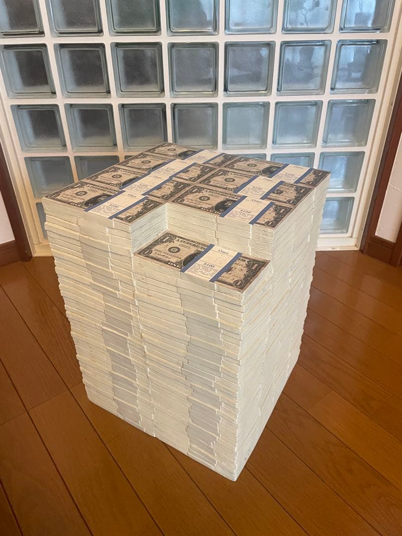 ★希少品★セントマイケル×河村康輔　ドル札　スツール　インテリア