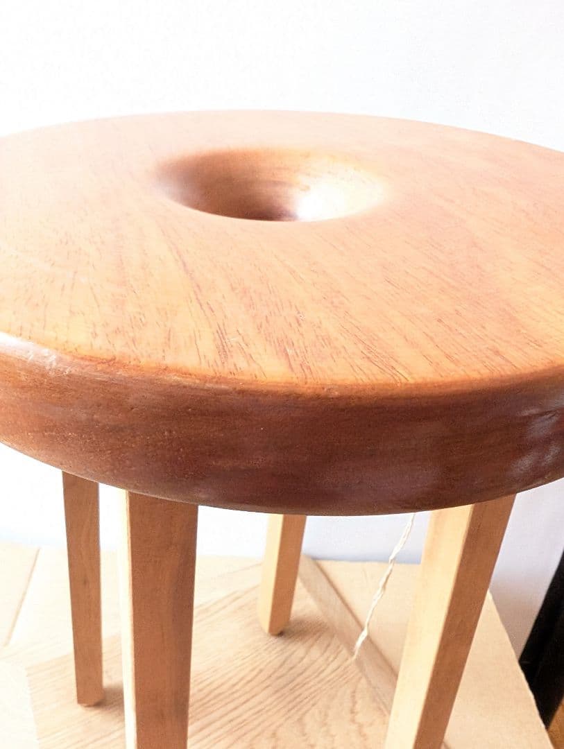 昭和レトロ　デザインチェア　ヴィンテージチェア　椅子　ナチュラル　木製椅子　北欧