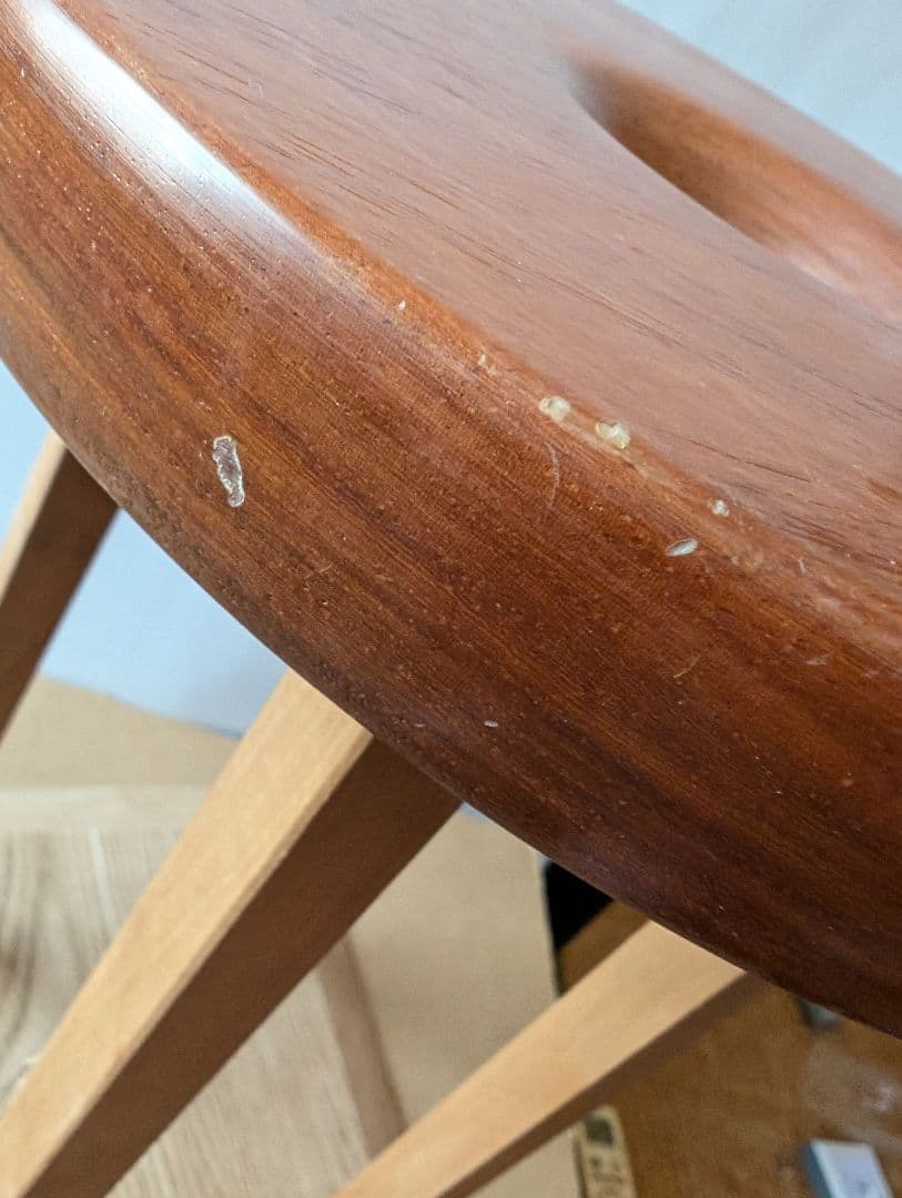 昭和レトロ　デザインチェア　ヴィンテージチェア　椅子　ナチュラル　木製椅子　北欧