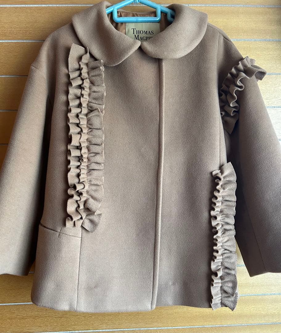 最終値下げ！THOMAS MAGPIEトーマスマグパイフリルショートコート