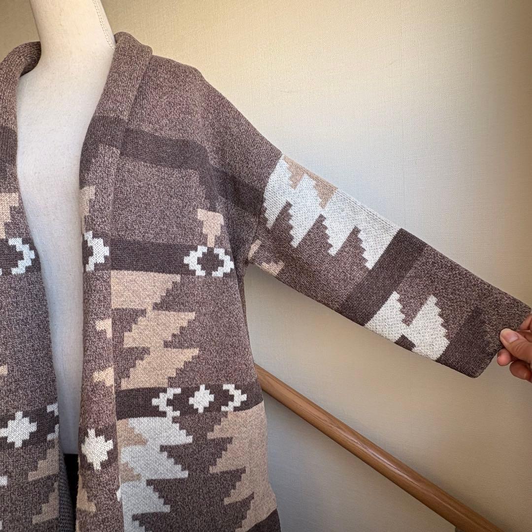 Deuxieme Classe カナディアンセーター　ジャカードニットガウン