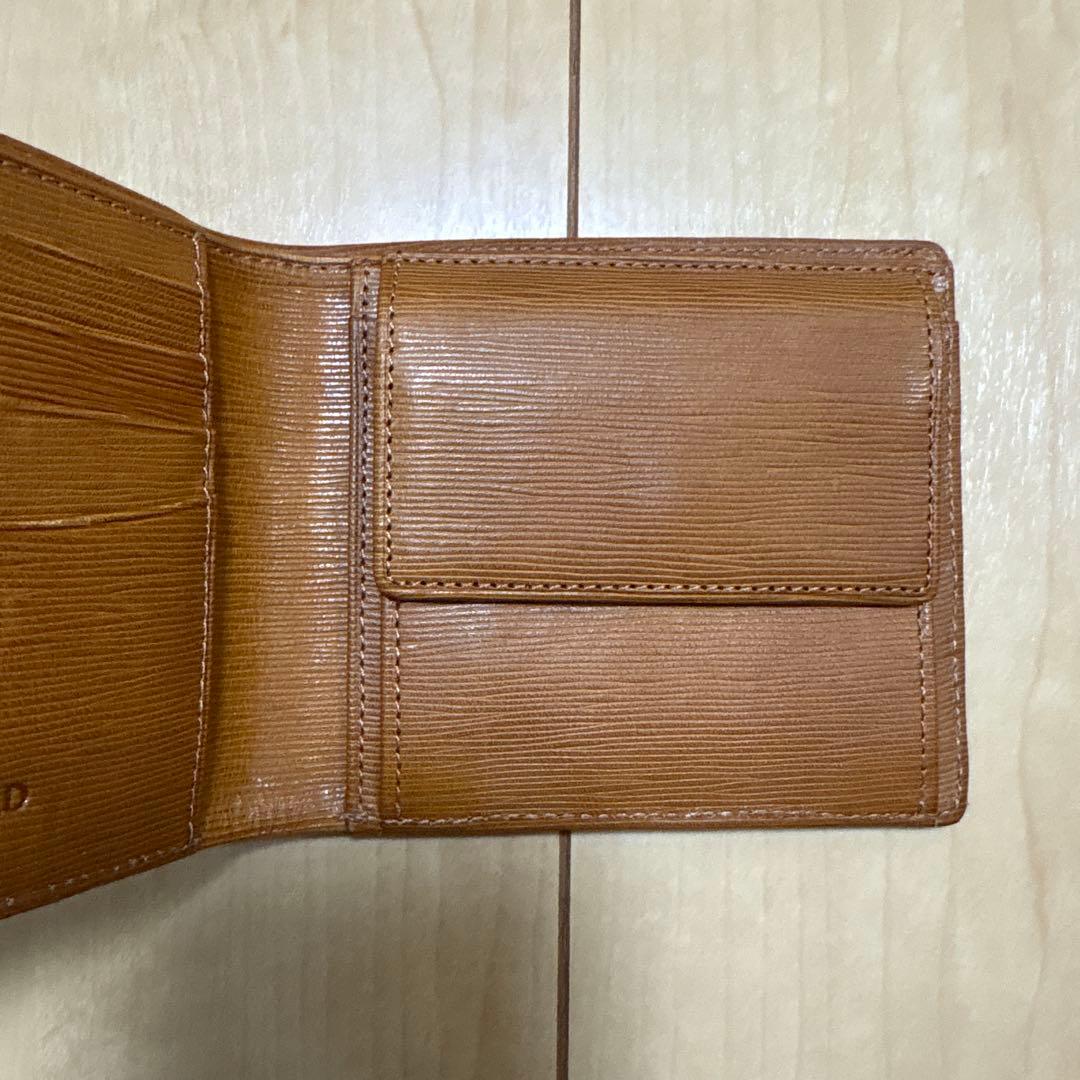 m*2様 HUNTING WORLD 二つ折り財布 キャメル