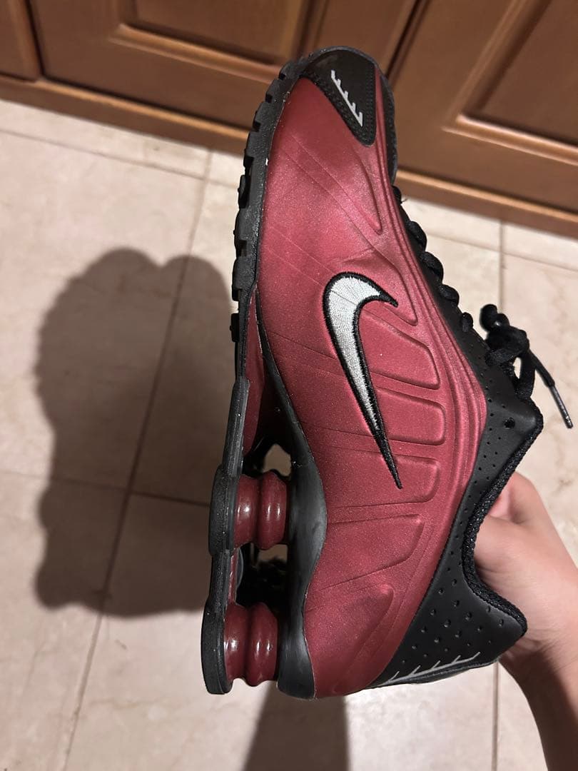 Nike Shox 赤/黒