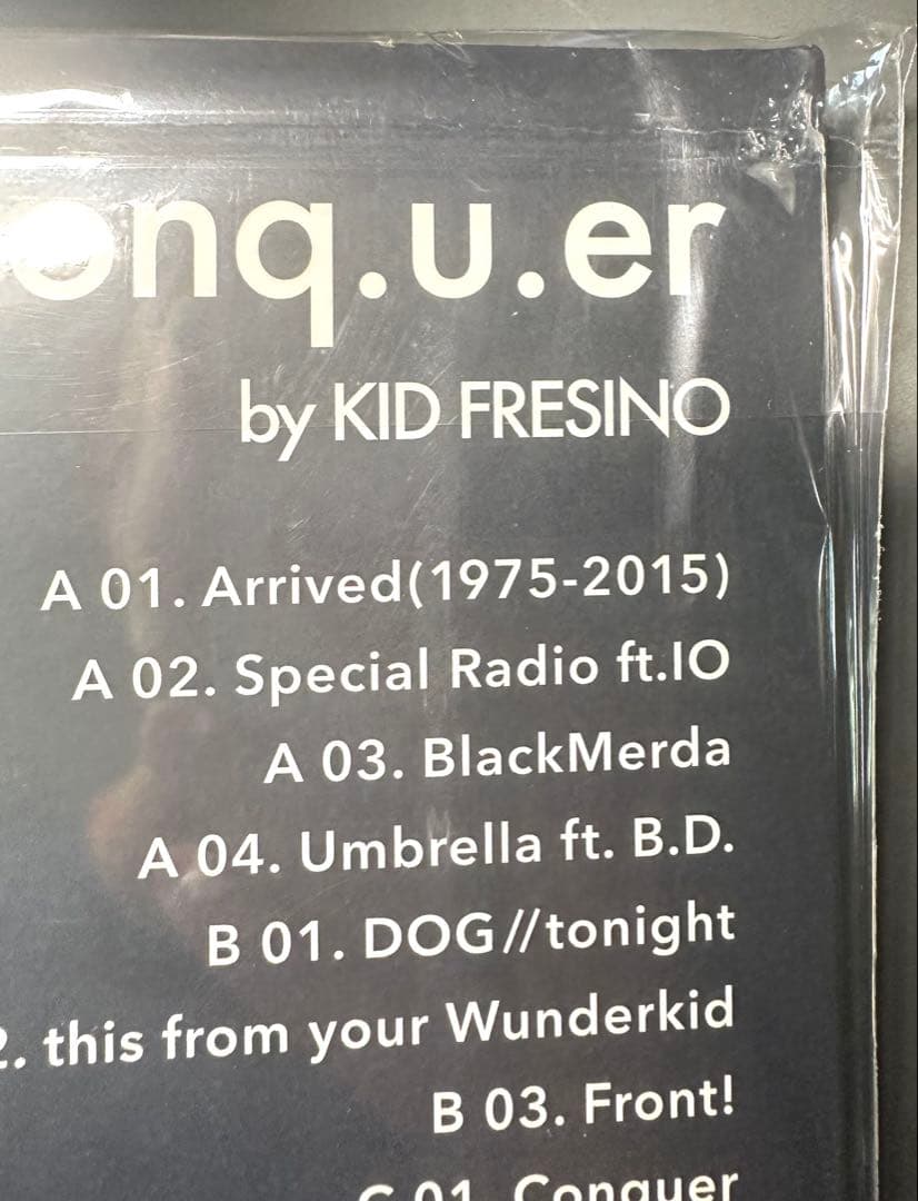 KID FRESINO Conqu.er 12インチ レコード