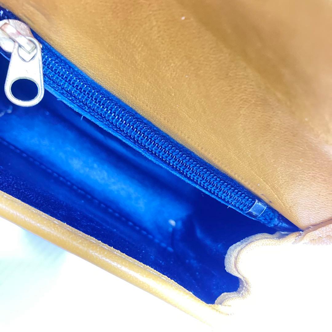 希少　Vintage COACH オールドコーチ　ケース　グラブタンレザー