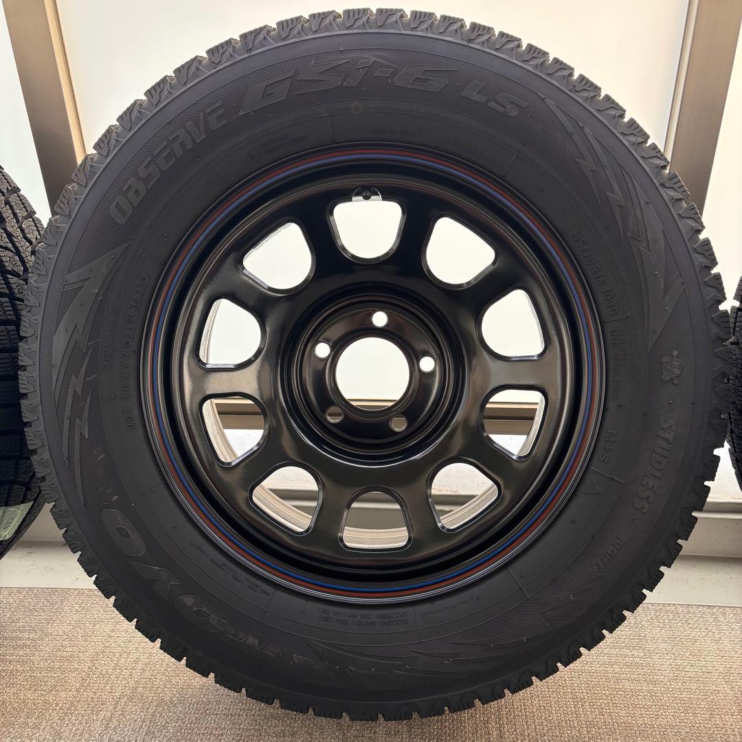 スタッドレス ホイール4本 215/70R16デリカD5 RAV4 CX-5 T