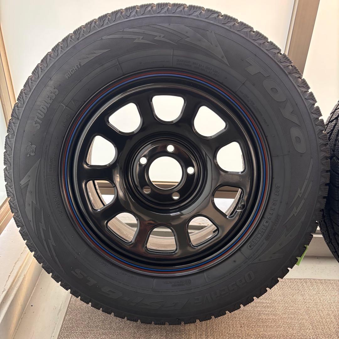スタッドレス ホイール4本 215/70R16デリカD5 RAV4 CX-5 T