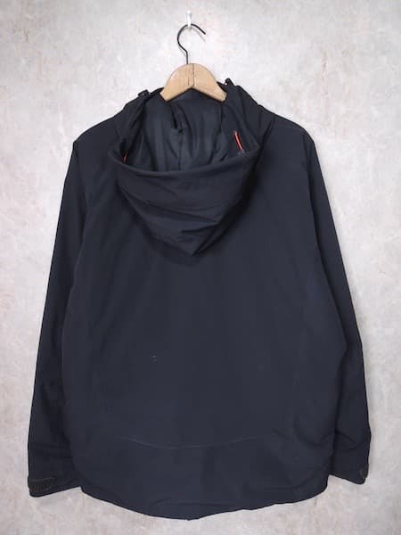 ホグロフス 防水中綿ストレッチジャケット◆スノボー/スノー/メンズLサイズ/黒